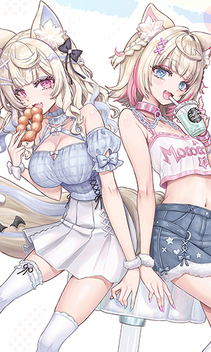フワワ・アビスガード&モココ・アビスガード